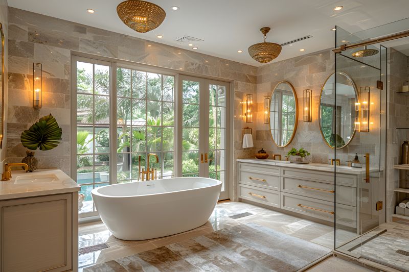Luxurious Bathtub Areas
